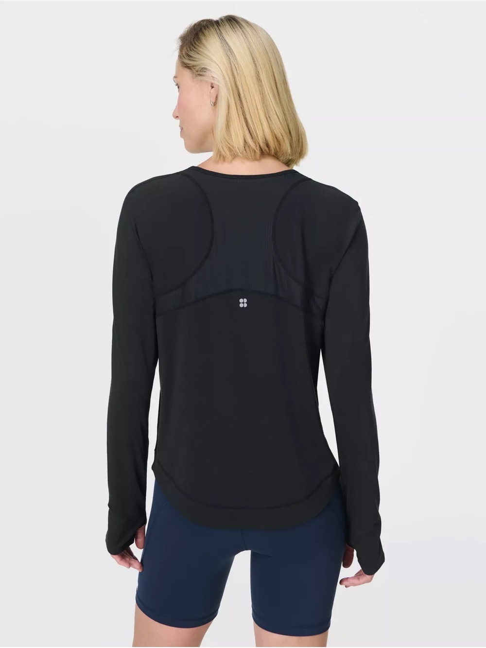 Sweaty Betty Breathe Easy Mesh Long Sleeve Top, M